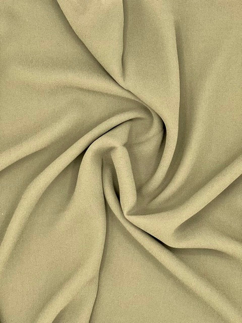 LUXURY HIJAB MOUSSELINE CHIFFON OLIVE | BELA FAZANI