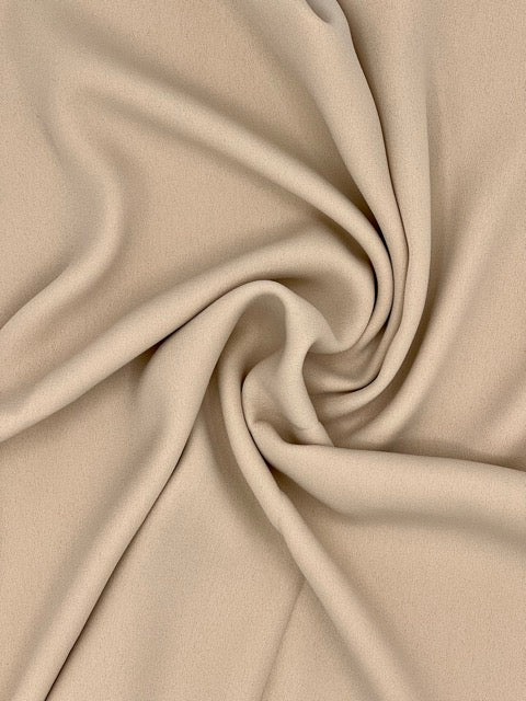 FRENCH BEIGE LUXURY QUEEN CRÊPE HIJAB | BELA FAZANI