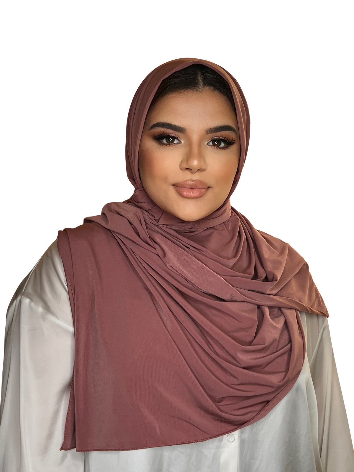 OLD PINK LUXURY LYCRA HIJAB | BELA FAZANI