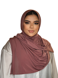 OLD PINK LUXURY LYCRA HIJAB | BELA FAZANI