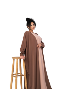 LAYAL SIGNATURE KIMONO with UNDERDRESS | BELA FAZANI