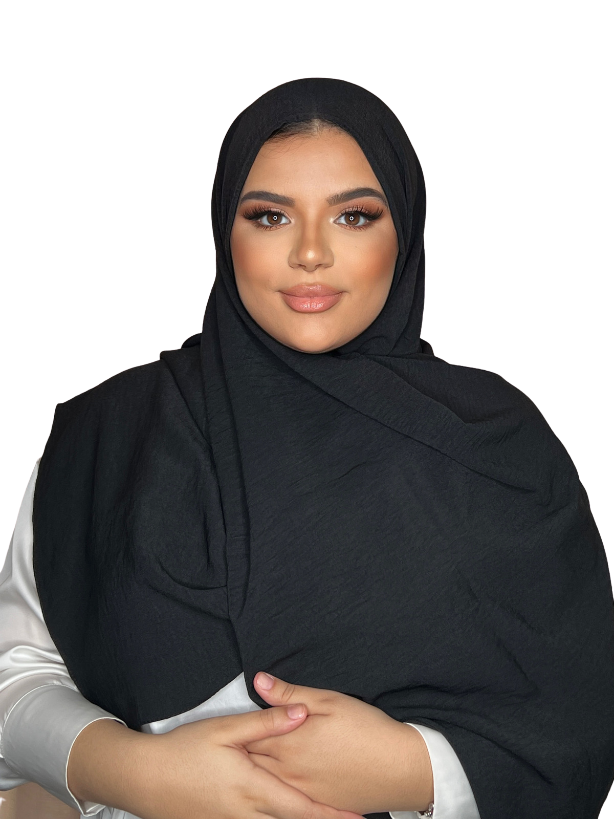 BLACK LUXURY CAZZ HIJAB | BELA FAZANI