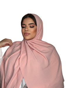 LIGHT PINK LUXURY CAZZ HIJAB | BELA FAZANI