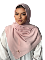 Load image into Gallery viewer, ROSE FOG CLASSIC LUXURY MEDINA SILK HIJAB | BELA FAZANI
