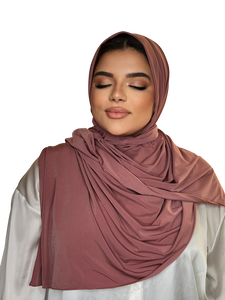 OLD PINK LUXURY LYCRA HIJAB | BELA FAZANI