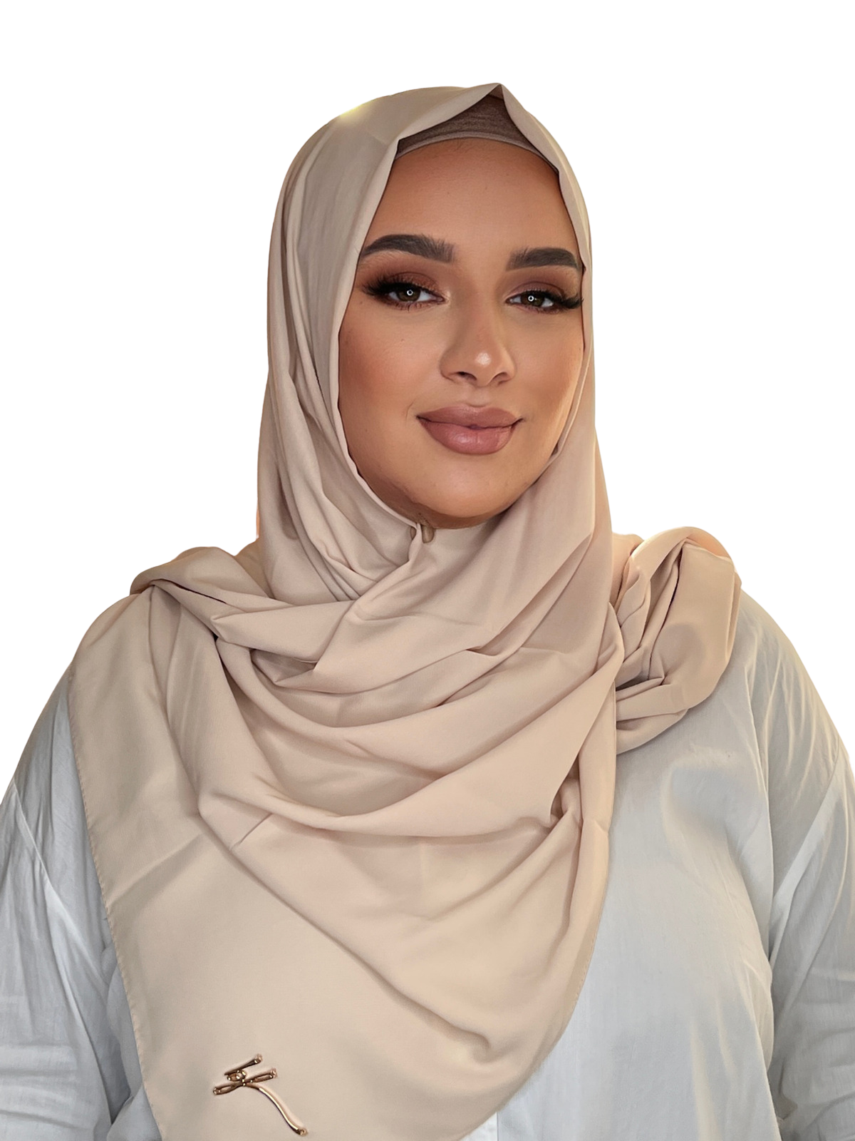 FADED PINK CLASSIC LUXURY MEDINA SILK HIJAB | BELA FAZANI