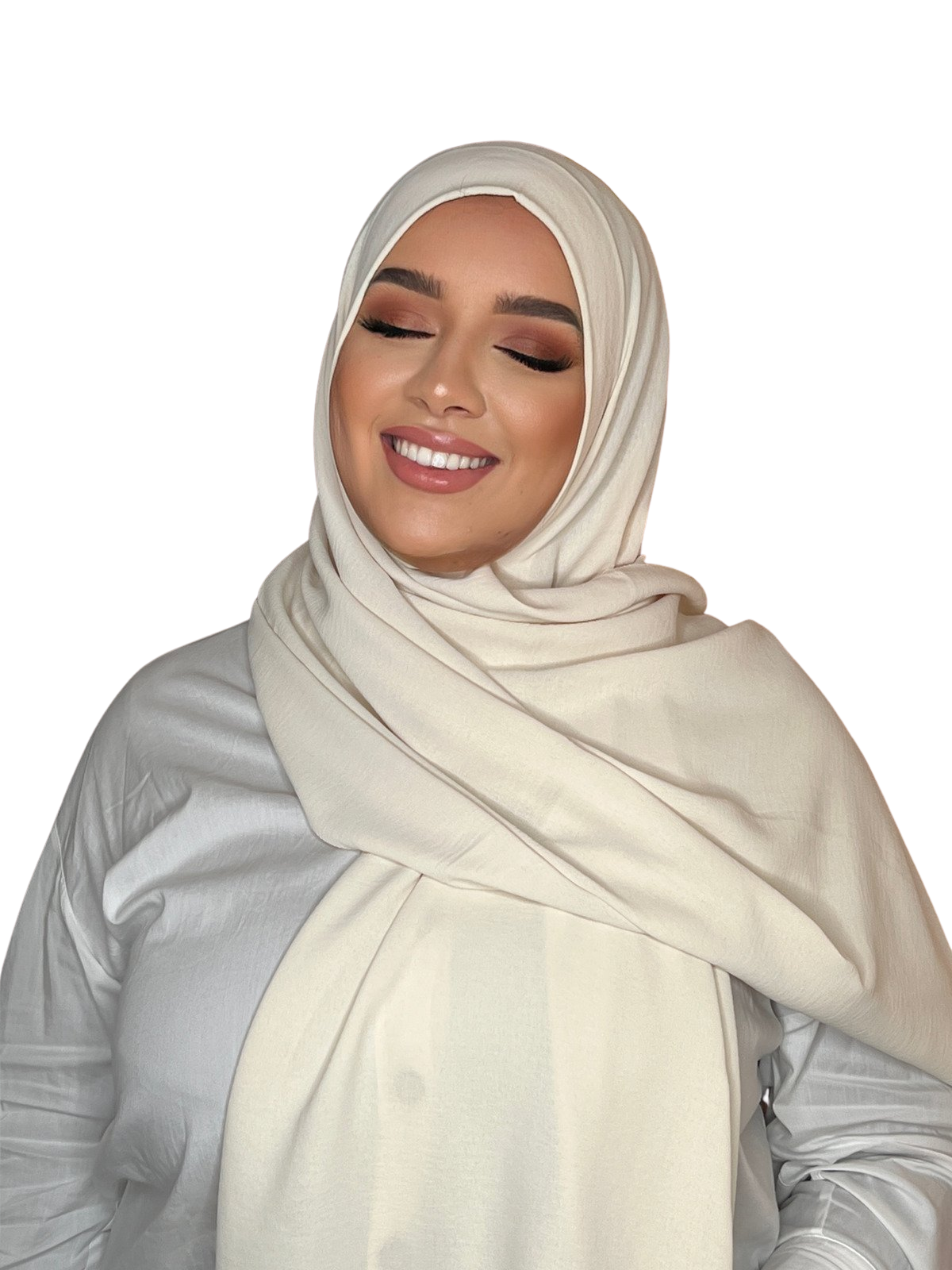 HIJAB CAZZ BLANC LATÉ | BELA FAZANI