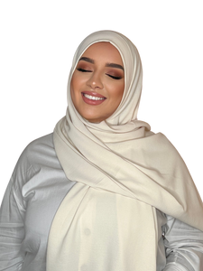 HIJAB CAZZ BLANC LATÉ | BELA FAZANI