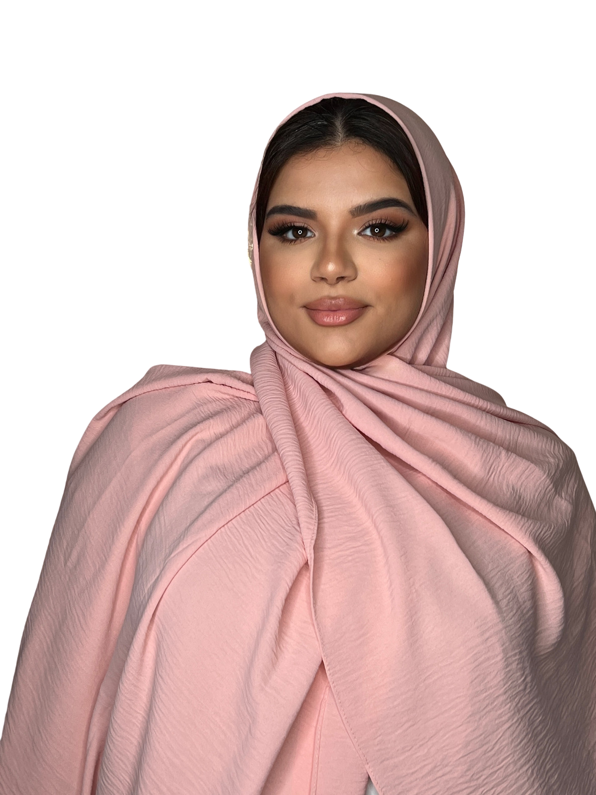 LIGHT PINK LUXURY CAZZ HIJAB | BELA FAZANI