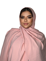 Load image into Gallery viewer, LIGHT PINK LUXURY CAZZ HIJAB | BELA FAZANI
