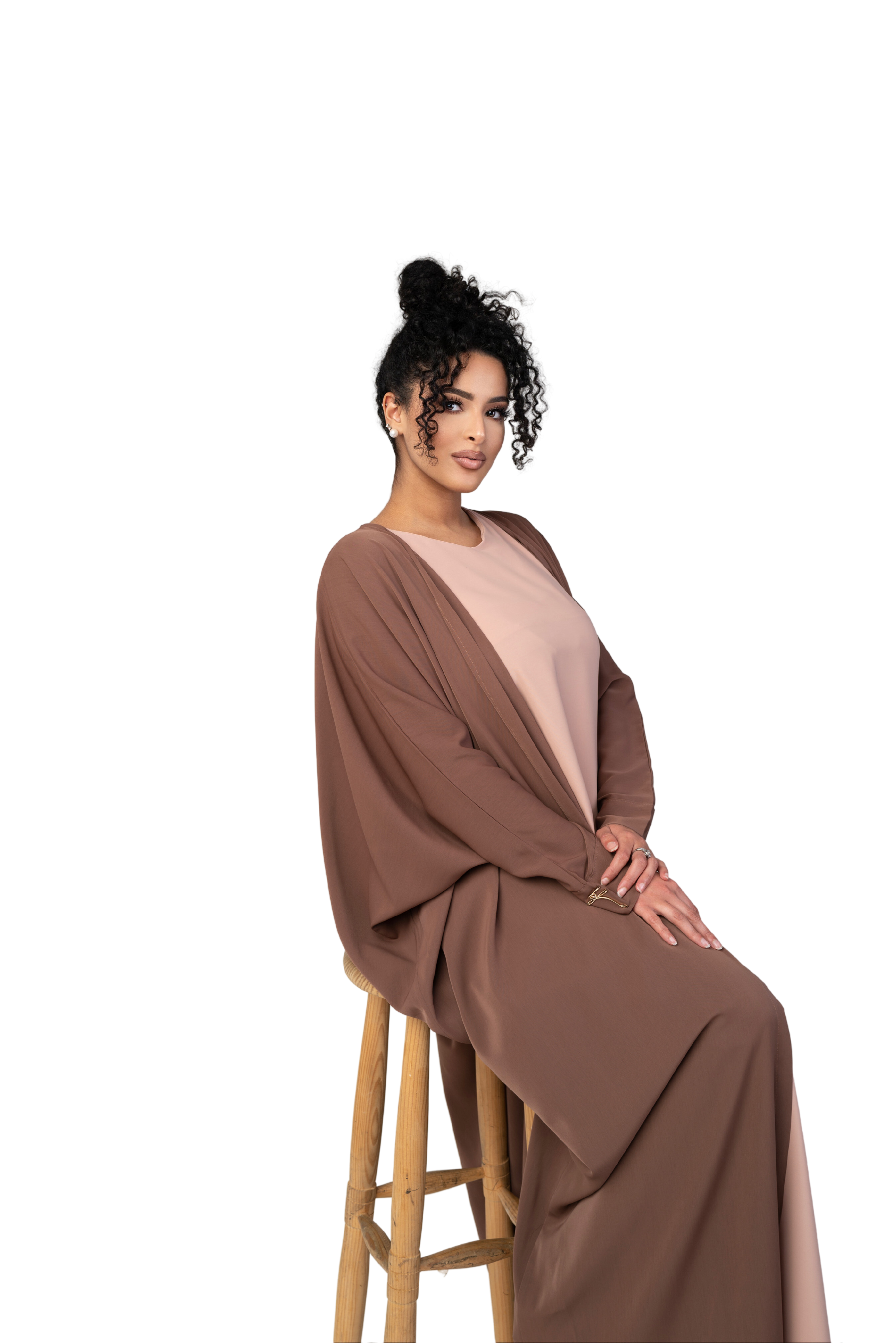 LAYAL SIGNATURE KIMONO with UNDERDRESS | BELA FAZANI