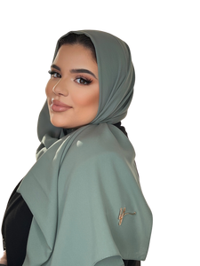 ARMY CLASSIC LUXURY MEDINA SILK HIJAB | BELA FAZANI