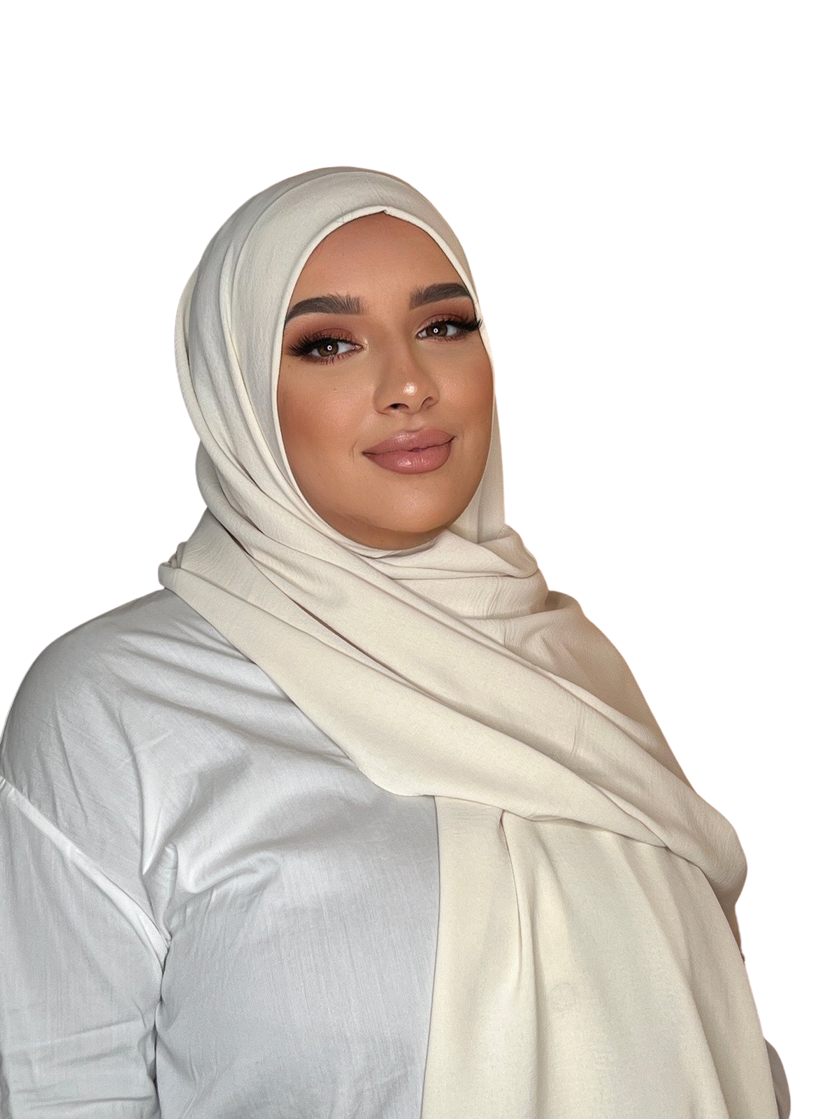 HIJAB CAZZ BLANC LATÉ | BELA FAZANI