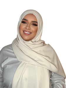 HIJAB CAZZ BLANC LATÉ | BELA FAZANI