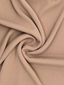 CAPPUCINO LUXURY CHIFFON CRINKLE HIJAB | BELA FAZANI