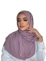 Load image into Gallery viewer, LILA CLASSIC LUXURY MEDINA SILK HIJAB | BELA FAZANI
