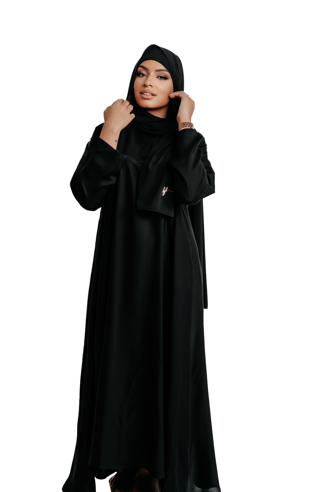 QATAR ABAYA NOIR | BELA FAZANI