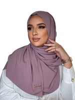 Cargar imagen en el visor de la galería, LILA CLASSIC LUXURY MEDINA SILK HIJAB | BELA FAZANI
