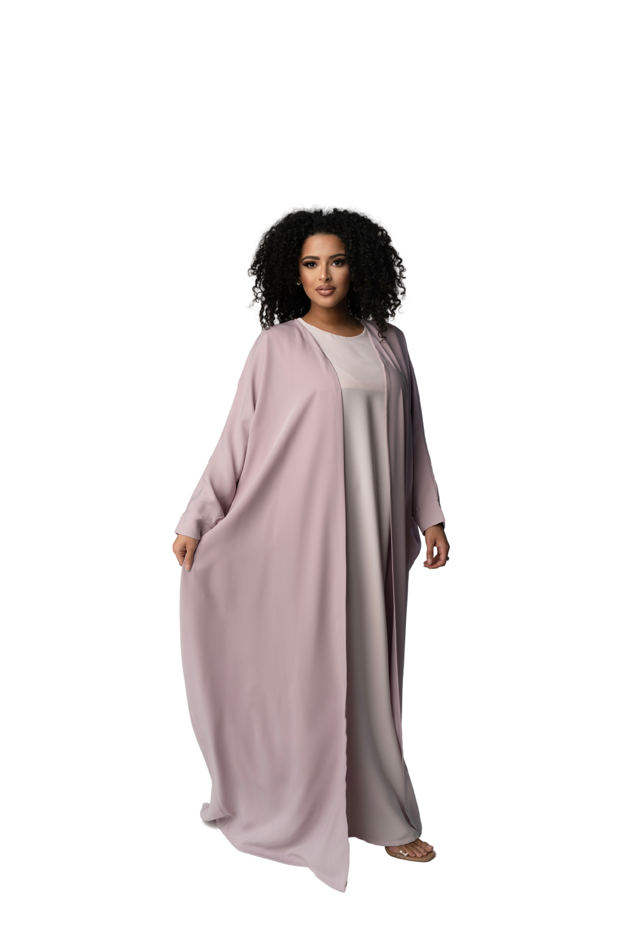 NOUR SIGNATURE KIMONO with UNDERDRESS | BELA FAZANI