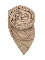 Charger l&#39;image dans la galerie, HIJAB EN JERSEY PREMIUM BEIGE | BELA FAZANI
