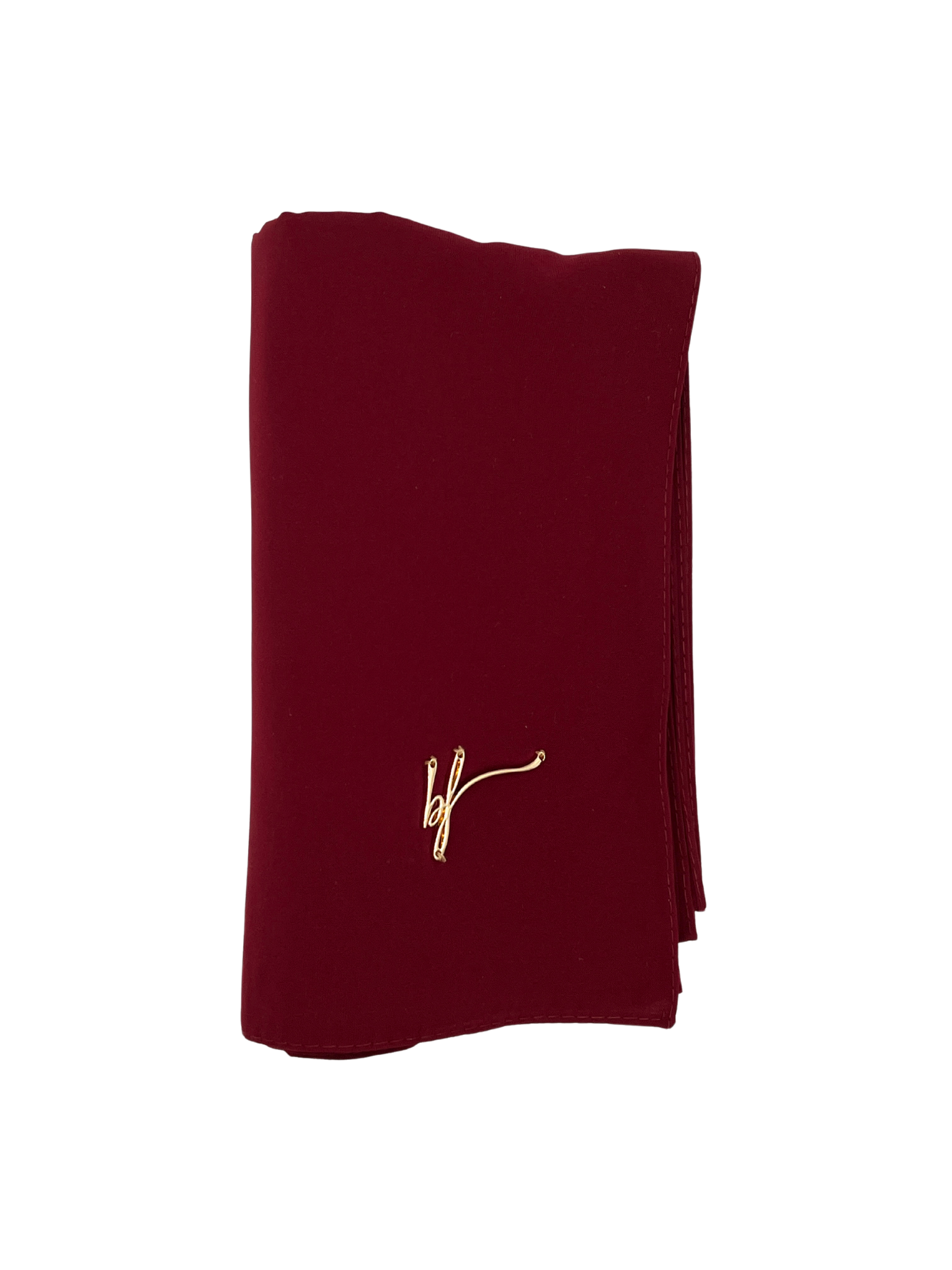 DEEP RED CLASSIC LUXURY MEDINA SILK HIJAB | BELA FAZANI