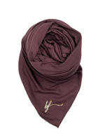 Load image into Gallery viewer, PURPLE PREMIUM JERSEY HIJAB | BELA FAZANI
